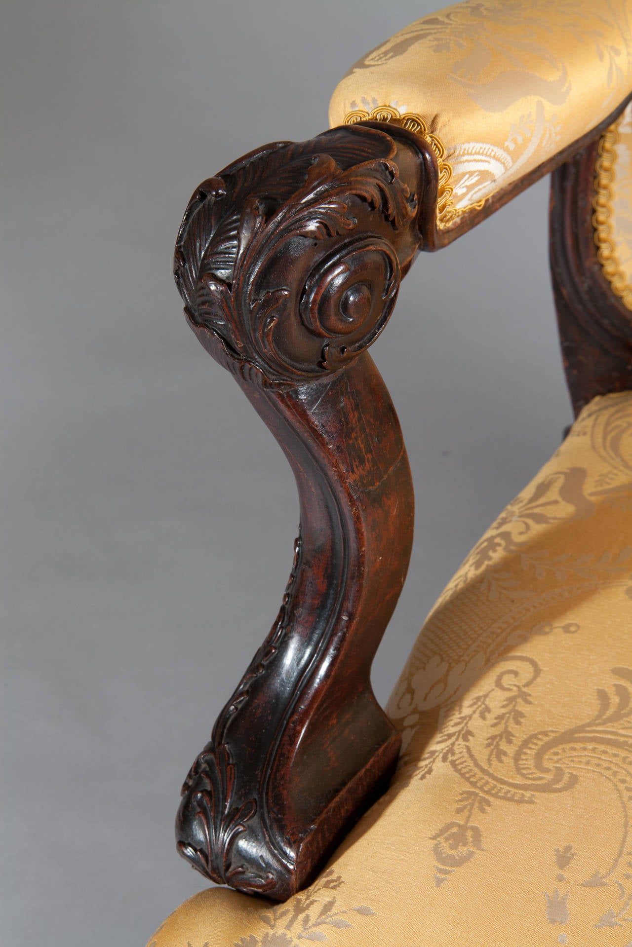 18th Century Large-Scale Continental Armchair 1