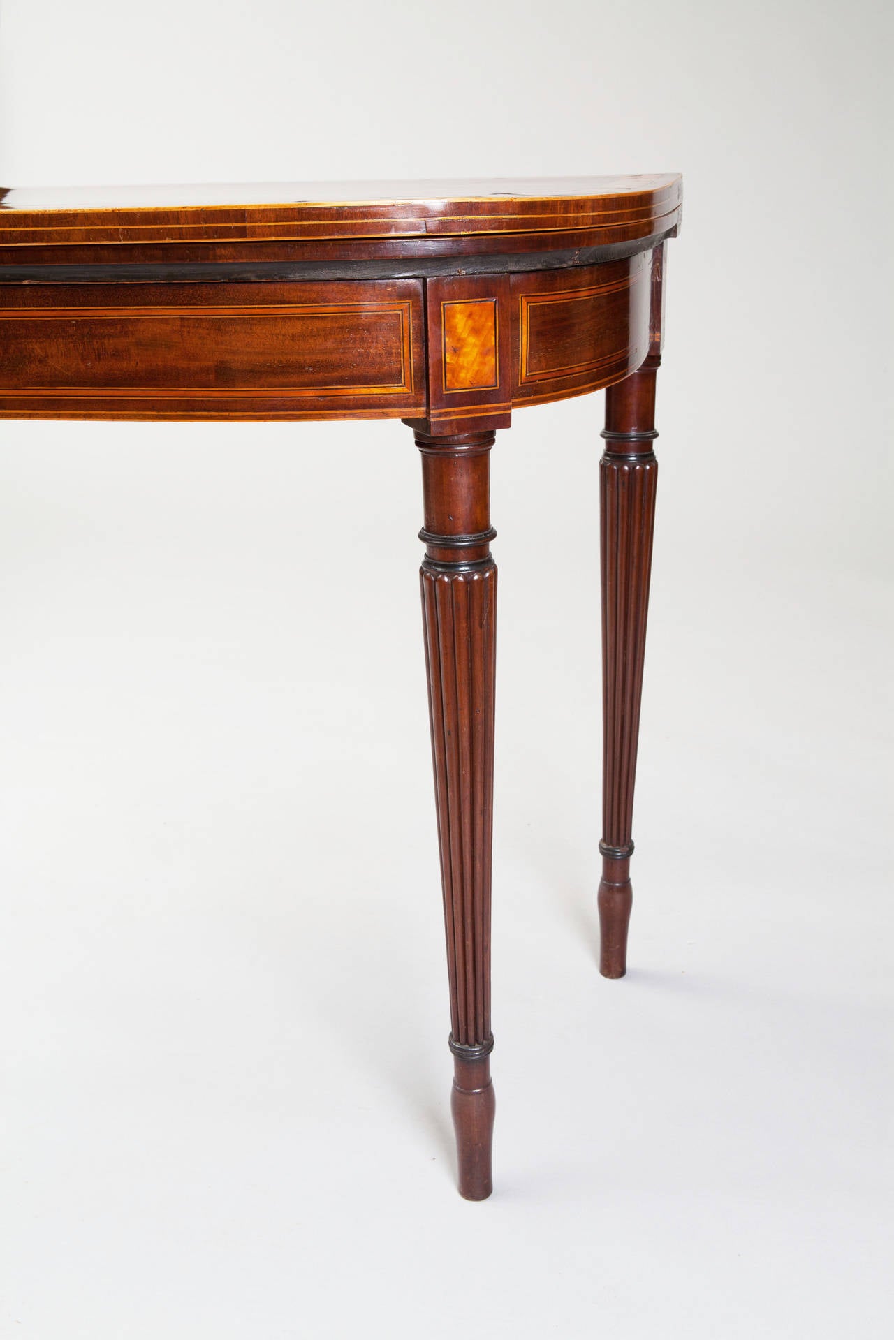 George III Mahogany Card Tables Attributed to Gillows 2