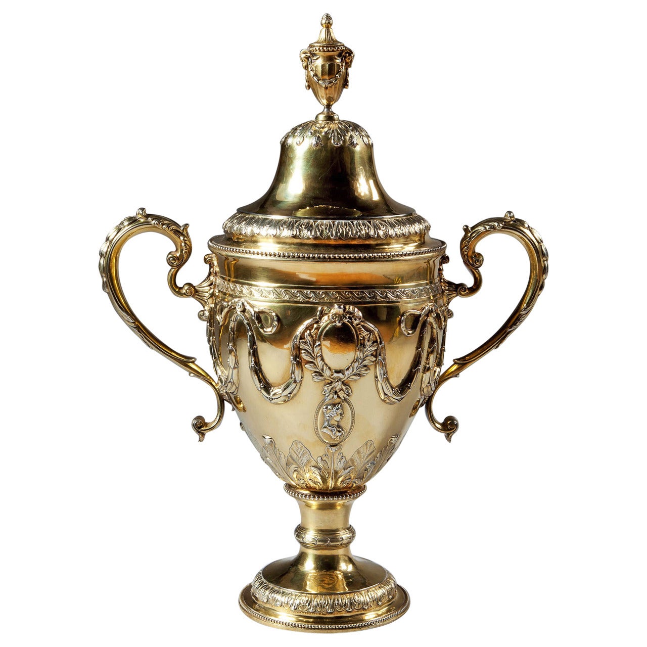 A 18th Century Silver Gilt Scottish Trophy