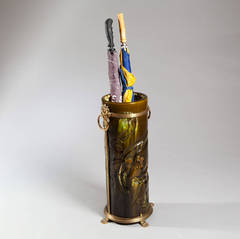 19th Century Ceramic Stick Stand by Bretby