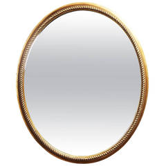Fine 19th Century Oval Mirror