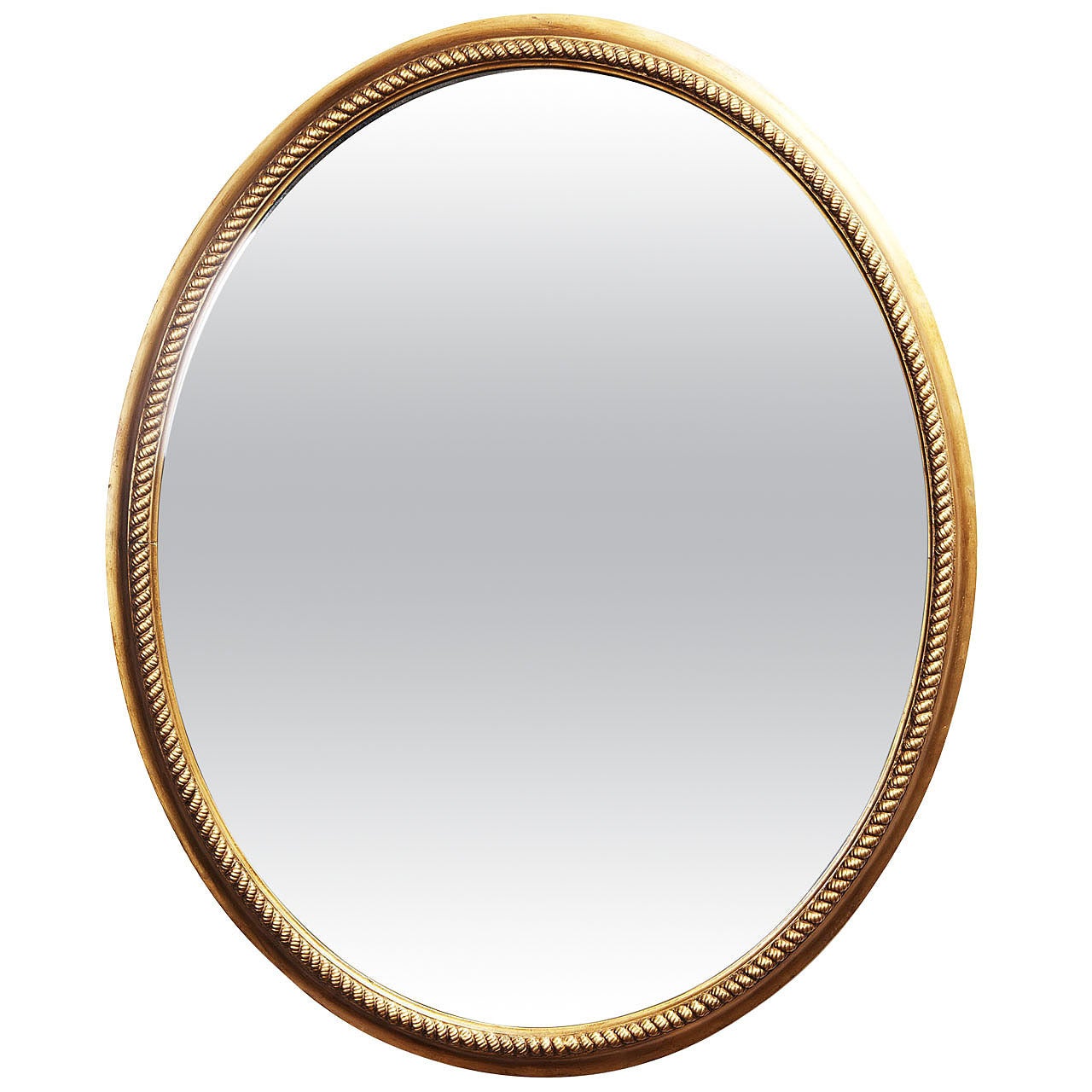 Fine 19th Century Oval Mirror