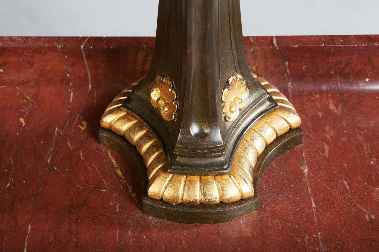 Bronze and Marble Hall Stand or Umbrella Stand 2
