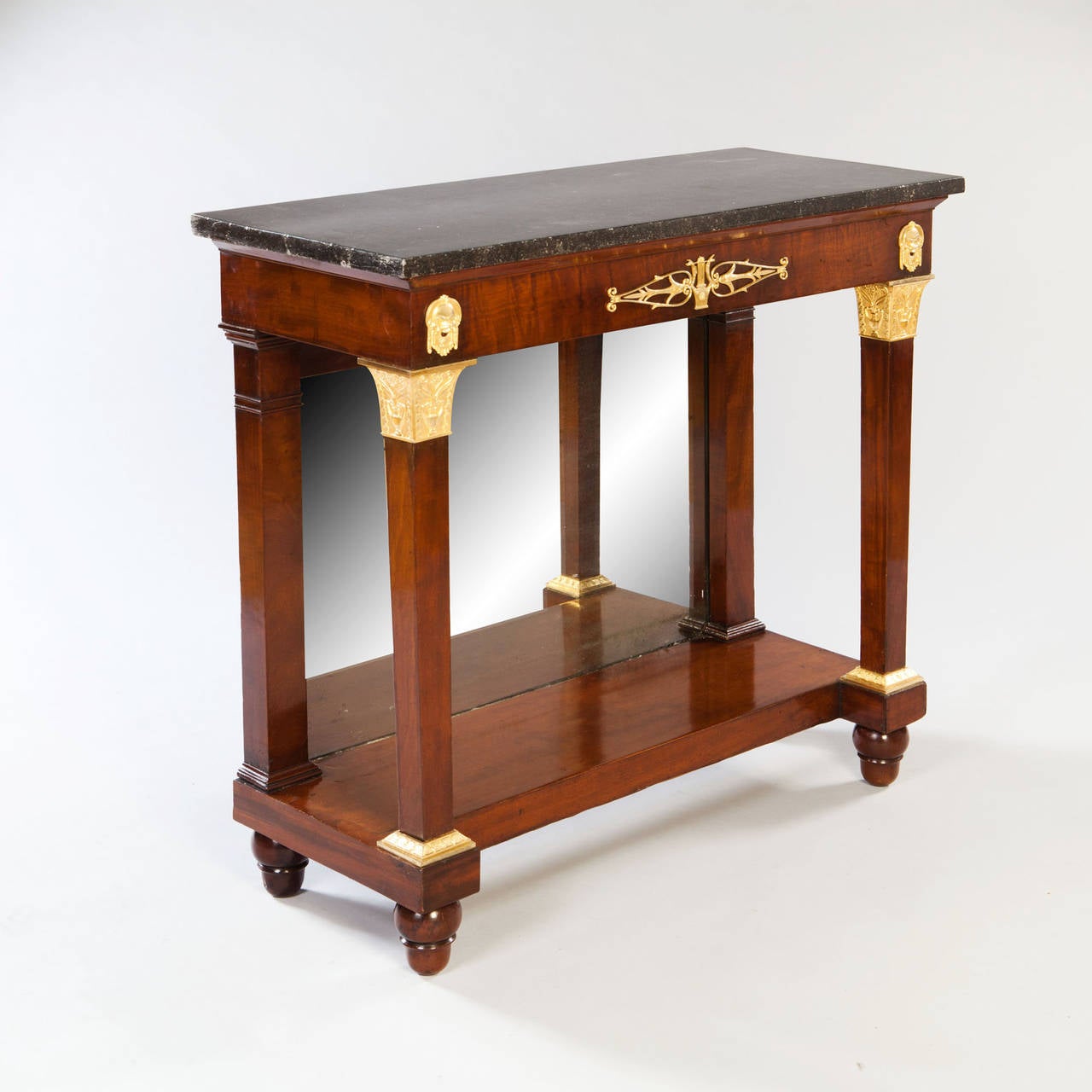 Empire Mahogany Console Desserte