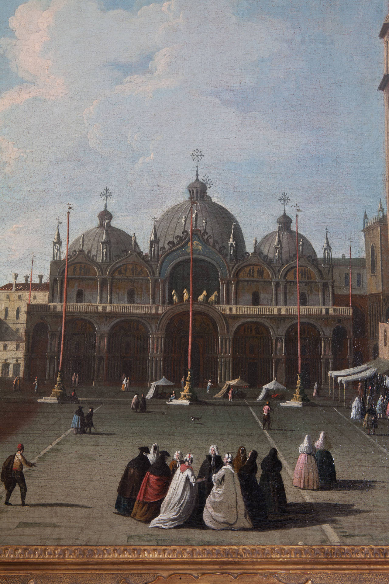 Italian View of St Marks Square, Venice the Master of the Langmatt