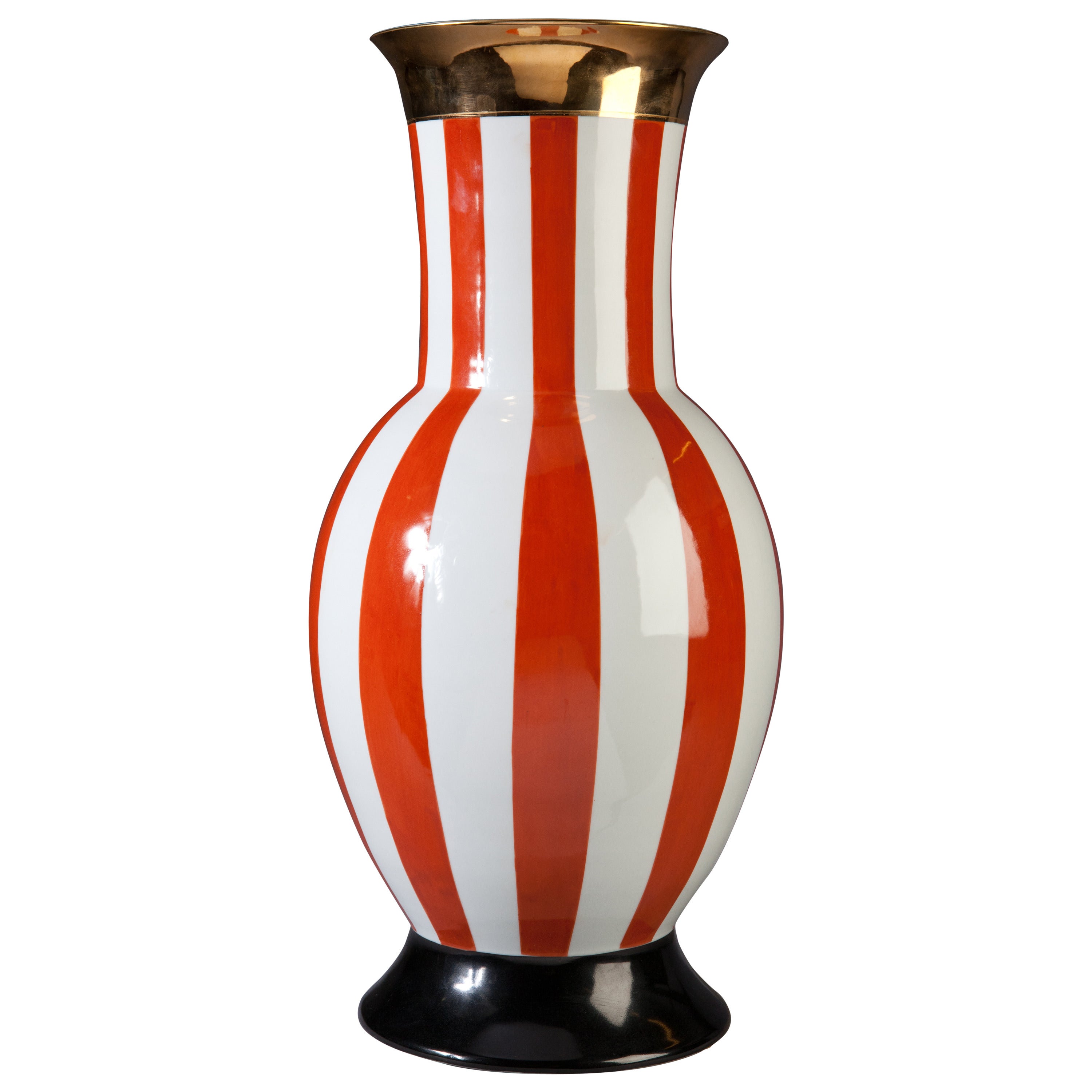 1950s Style Vase in the Italian Carnival Style, Frederico de Luca