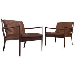 Pair of Easy Chair, Model Samsö, Designed by Ib Kofod-Larsen