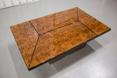 Paul Michel Burl Wood Coffee Table