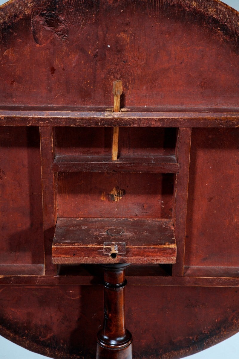 18th Century Burr Alder Tripod Table or “Alrotsbord” For Sale