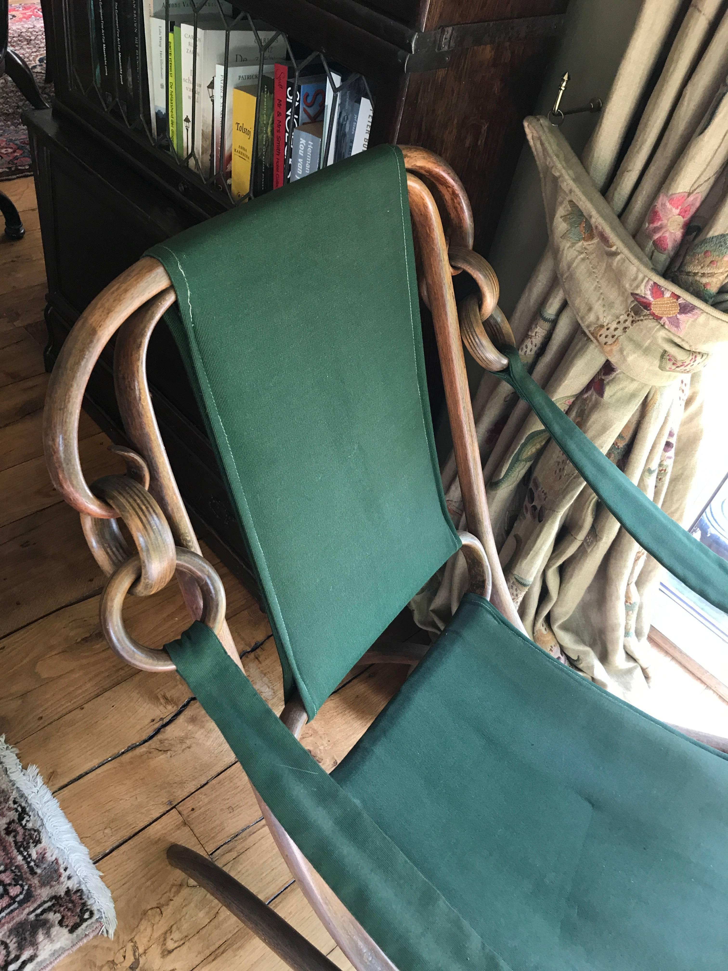 Other Thonet Bentwood Folding Chair Klapp Fauteuil, circa 1890 For Sale