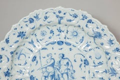 Mid-17th Century Italian Majolica Faience Delft Savona Charger, circa 1670