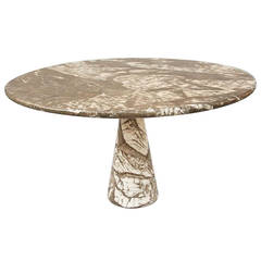 1980s Round Dinner Table