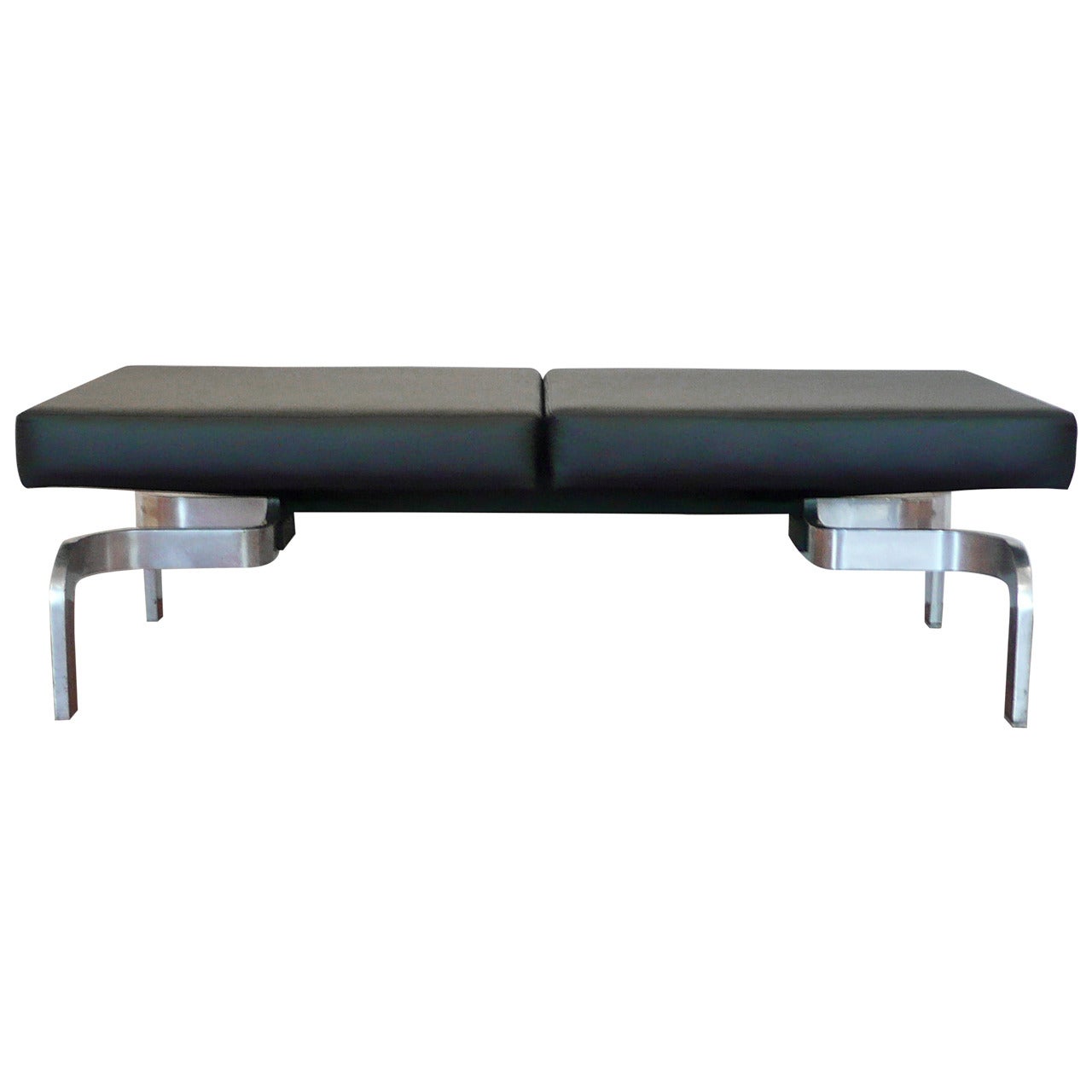 Bench by Marcel Blondel for Airport of Geneva For Sale