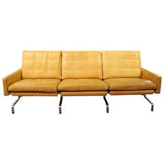 Poul Kjærholm Sofa Pk31/3 by Fritz Hansen, 1997 3