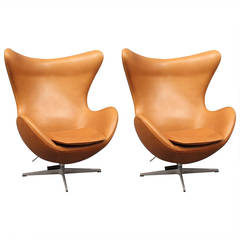 "Egg" Chair Designed by Arne Jacobsen, 1958, Manufactured by Fritz Hansen 11