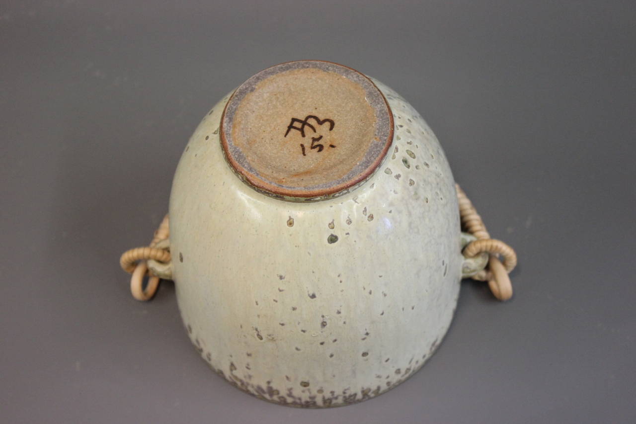 20th Century Jar by Arne Bang No. 15 in Glazed Stoneware, circa 1940-1960