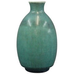 Saxbo Vase of Stoneware with Monogram and No. 98, c. 1950