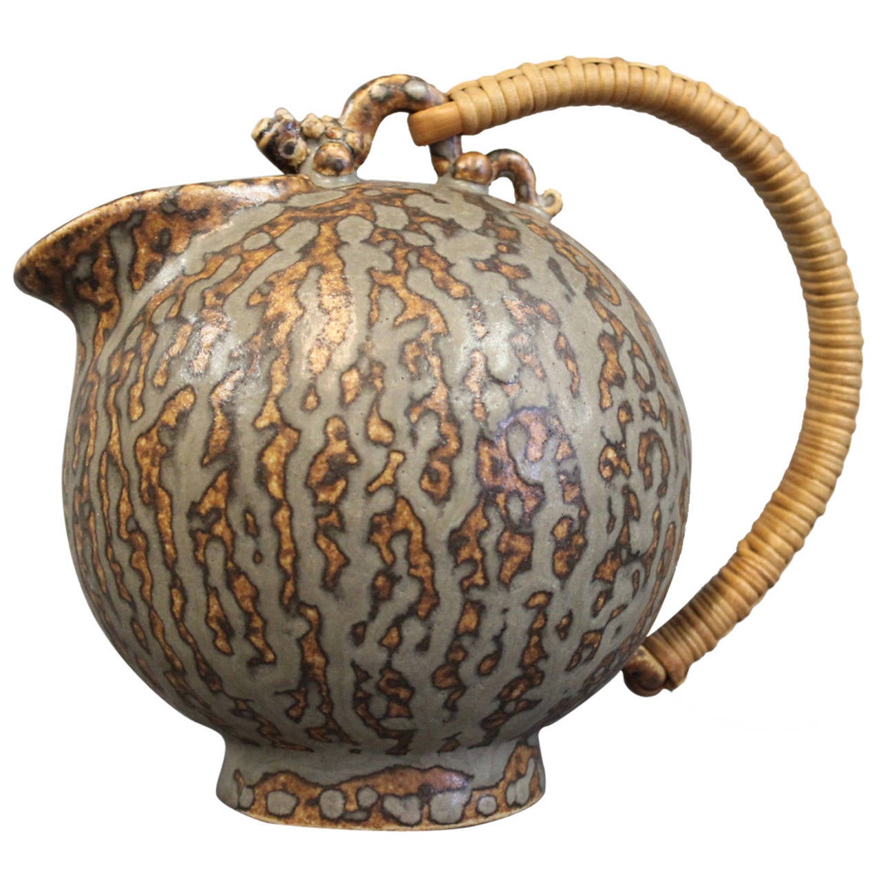 Arne Bang Jug in Stoneware Number 151. c. 19401960 For Sale at 1stdibs