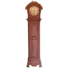 18th Century Antique Danish Longcase Clock 12