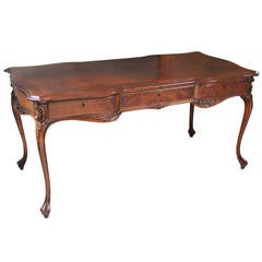 Antique French Writing Table in Walnut, circa 1880