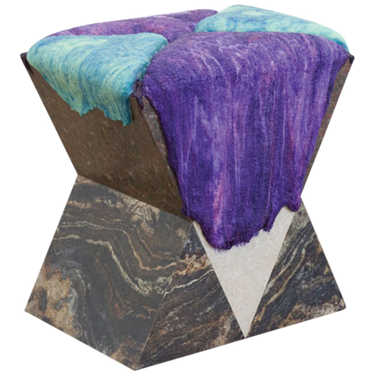 Stool from Graphic Utopia Series by Jojo Chuang For Sale
