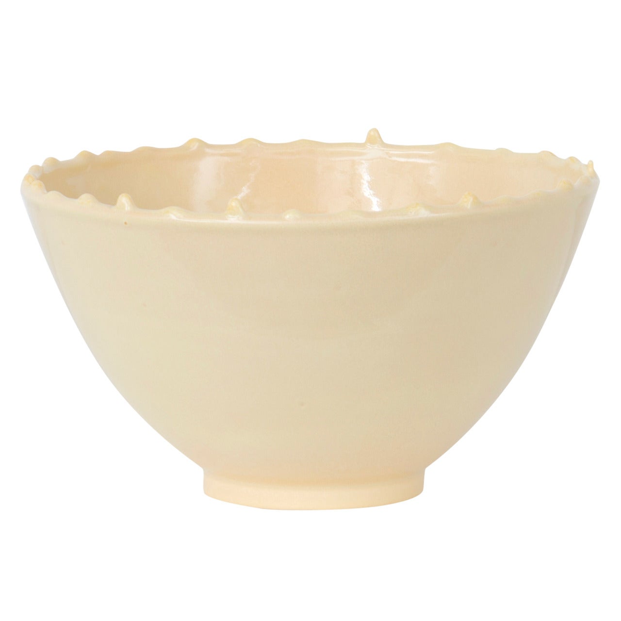 Glazed earthenware Bowl by Anders Ruhwald For Sale