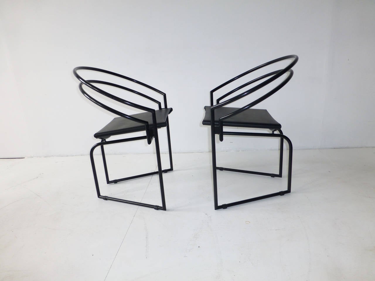 Italian Latonda Chairs by Mario Botta For Sale