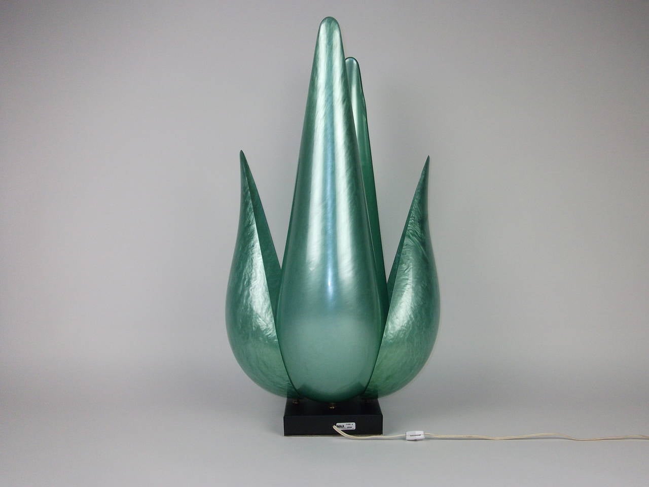 Mid-Century Modern Spectacular 1960s Rougier Lamp For Sale