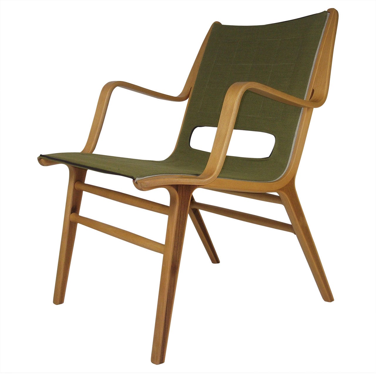 "Ax Chair" Designed by Peter Hvidt & Orla Mølgaard-Nielsen for Fritz Hansen For Sale