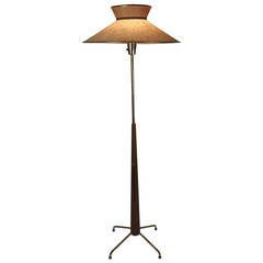 1950s Adjustable Floor Lamp Attributed to Gerald Thurston for Lightolier