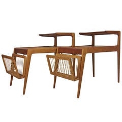 Pair of Midcentury Side Tables Designed by Kurt Ostervig (HOLD)