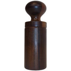 Gorgeous Mid-century modern Rosewood Pepper Mill