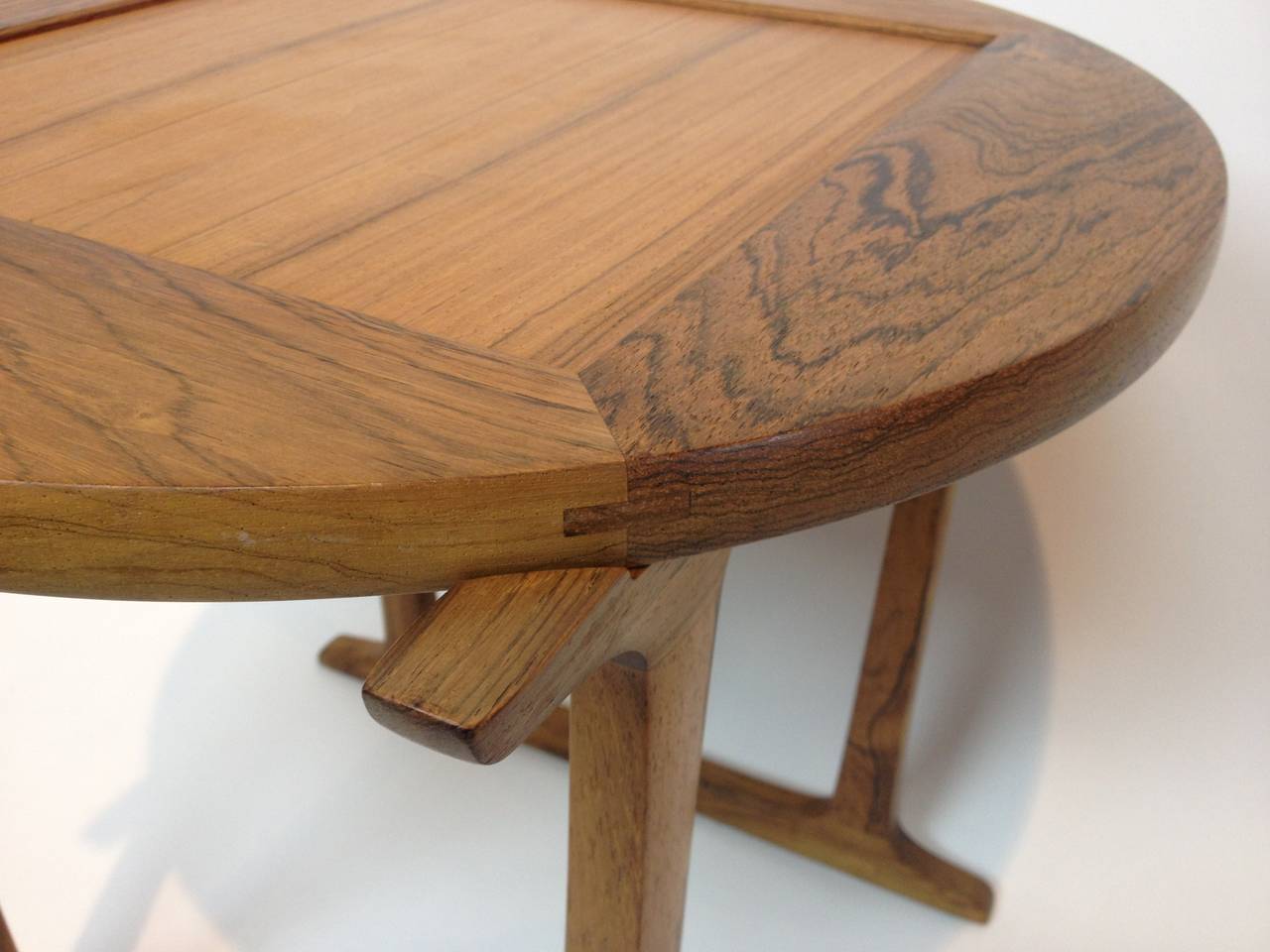 Mid-20th Century Jens Quistgaard Danish Modern Rosewood Tile Flip-Top End Table For Sale