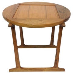 Jens Quistgaard Danish Modern Rosewood Tile Flip-Top End Table