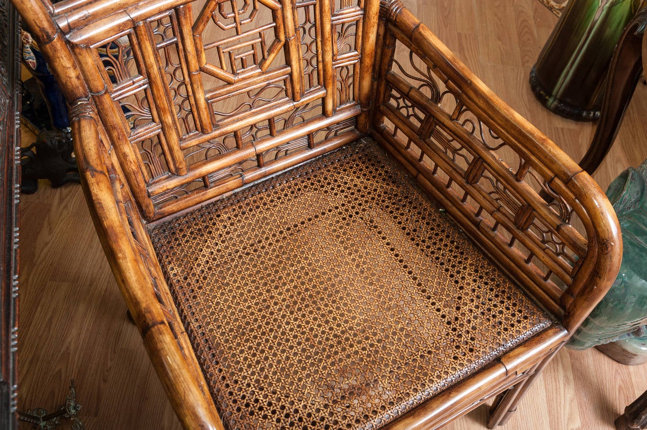 "Brighton" Bamboo Armchair or Desk Chair at 1stDibs brighton bamboo