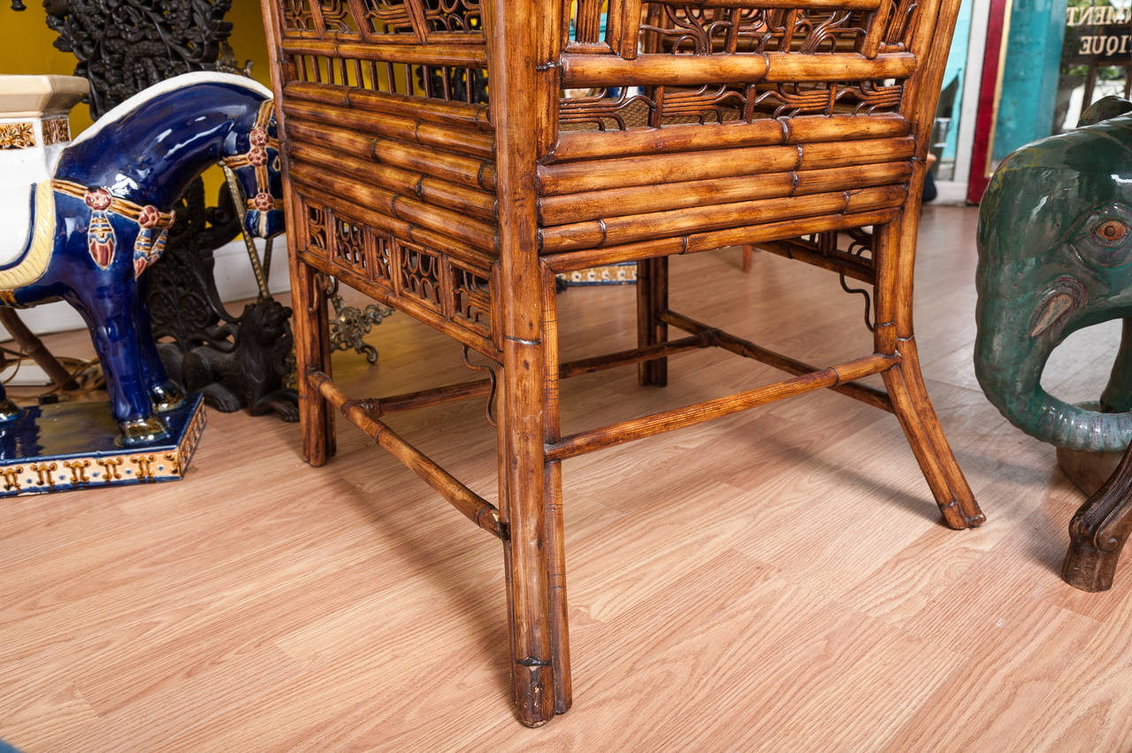 "Brighton" Bamboo Armchair or Desk Chair at 1stDibs brighton bamboo