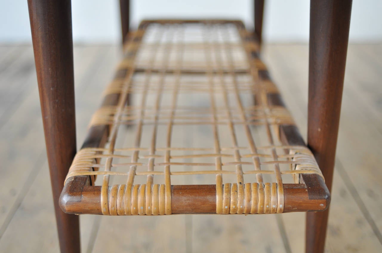 1950s Dutch Rattan Coffee Table In Good Condition In London, GB