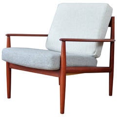 Danish Armchair Model 118 by Grete Jalk for France & Daverkosen