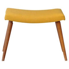 Elegantly Curved Dutch Footstool