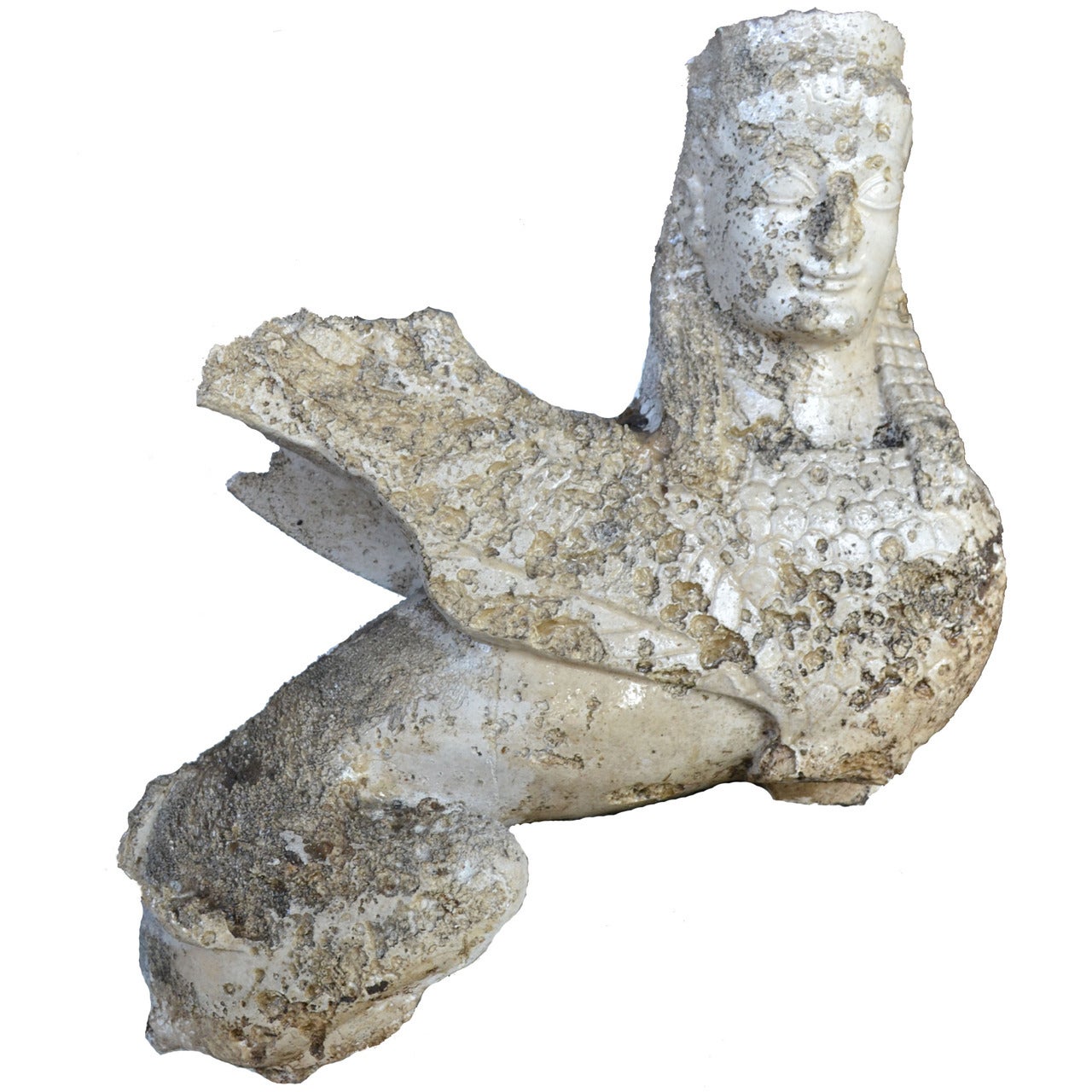 Archaic Greek Sphinx Statue