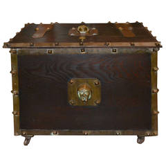 Early 20th Century Franciscan Friar Storage Box