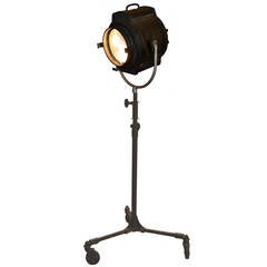 Retro Bardwell & McAlister Studio Movie Keg Light Floor Lamp, circa 1940