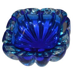 Blue Murano Glass Bowl