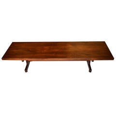 Sergio Rodrigues Olavo Coffee Table or Bench in Brazilian Rosewood