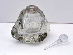 Pair of Robert Eickholt Controlled Bubble Perfume Bottle