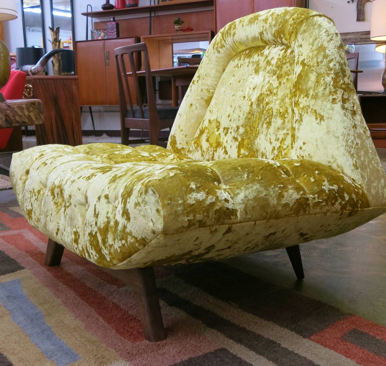 American Adrian Pearsall Mid-Century Modern Lounge or Gondola Chair