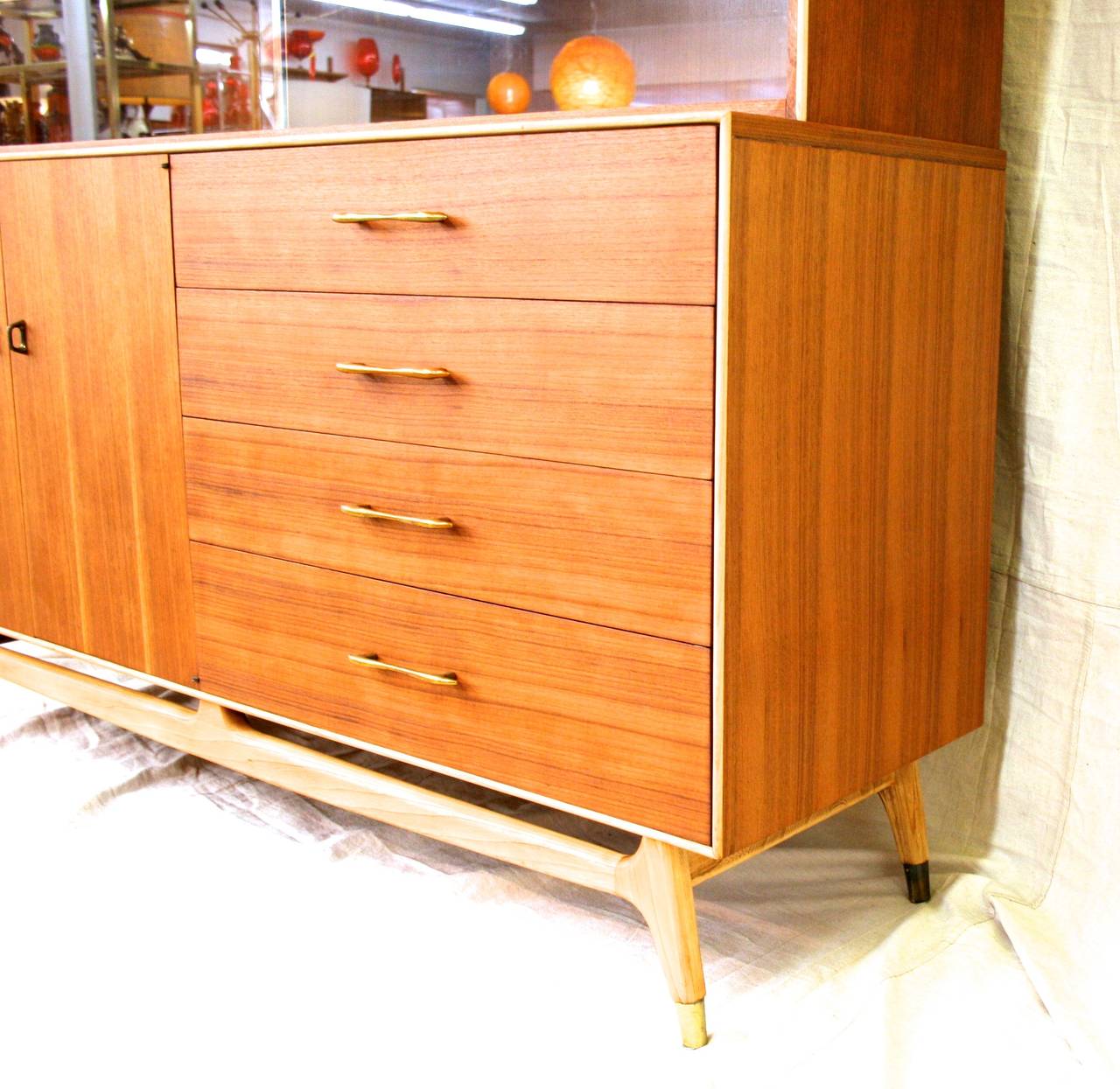 MidCentury Modern Teak China by Rway, circa 1960 at 1stdibs