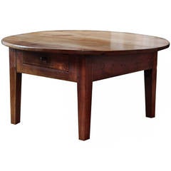 Antique Round Low Table