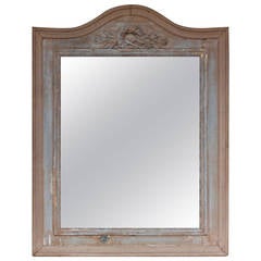 Louis XVI Carved Trumeau Mirror