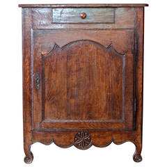 Antique Chestnut Confiturier Cabinet